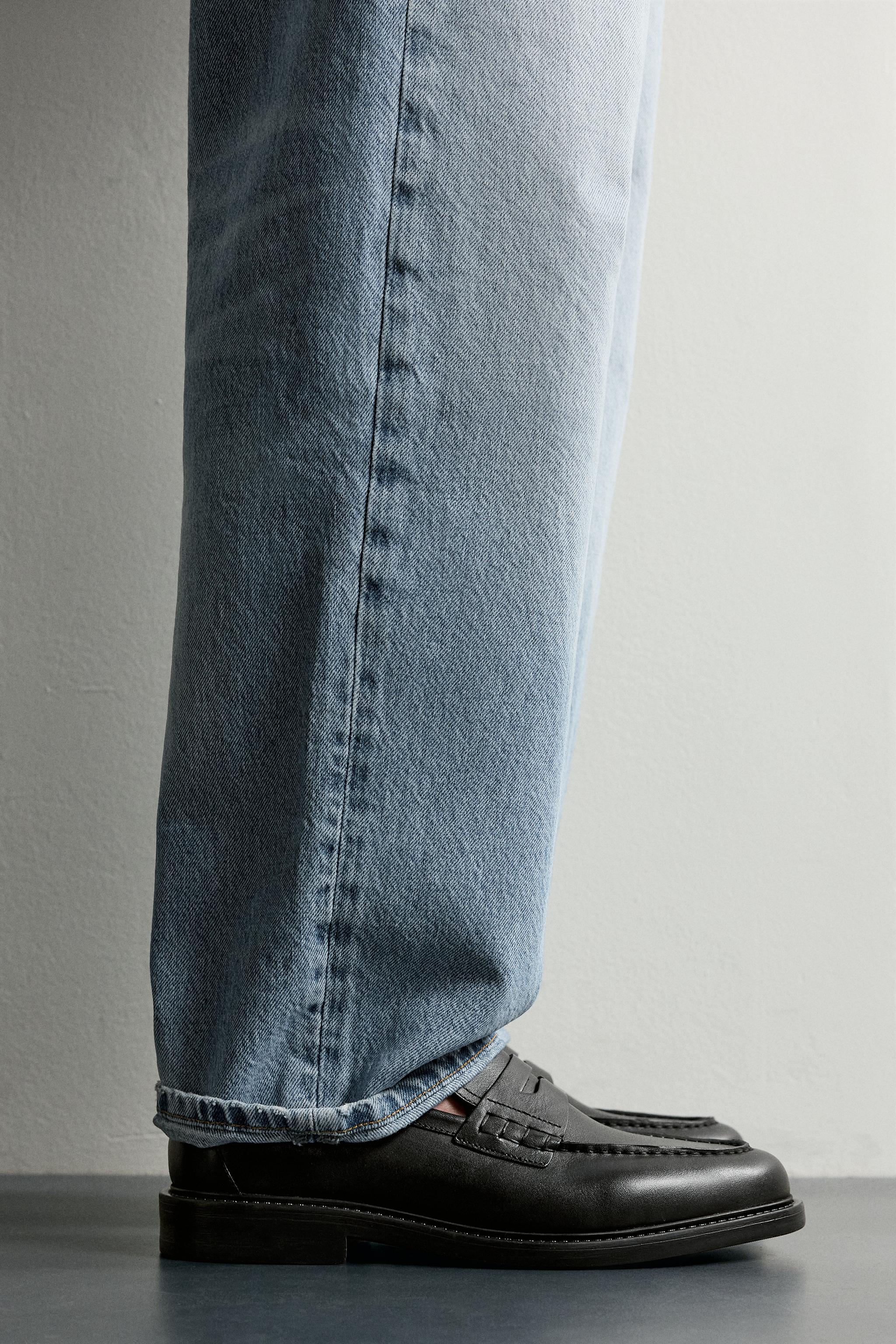 LEATHER PENNY LOAFERS